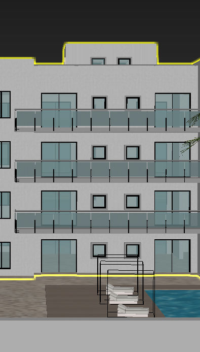 little architectural master plan project 3D model_10