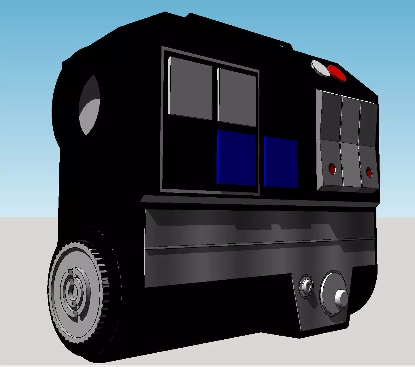 Rogue one Tie fighter pilot chest box 3D print model_0