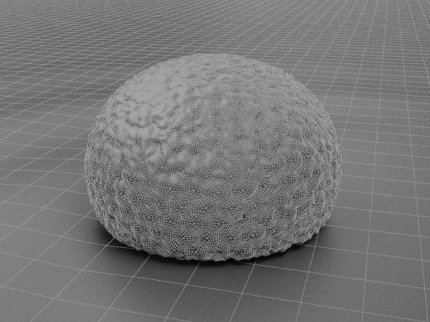 Bonbon of Chocolate 2 3D model_1