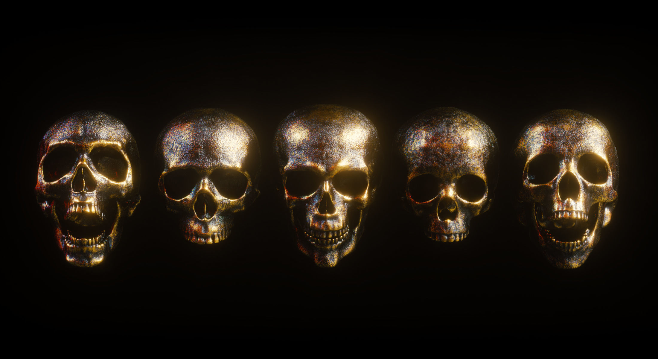 Skull Model Pack 3D model_2
