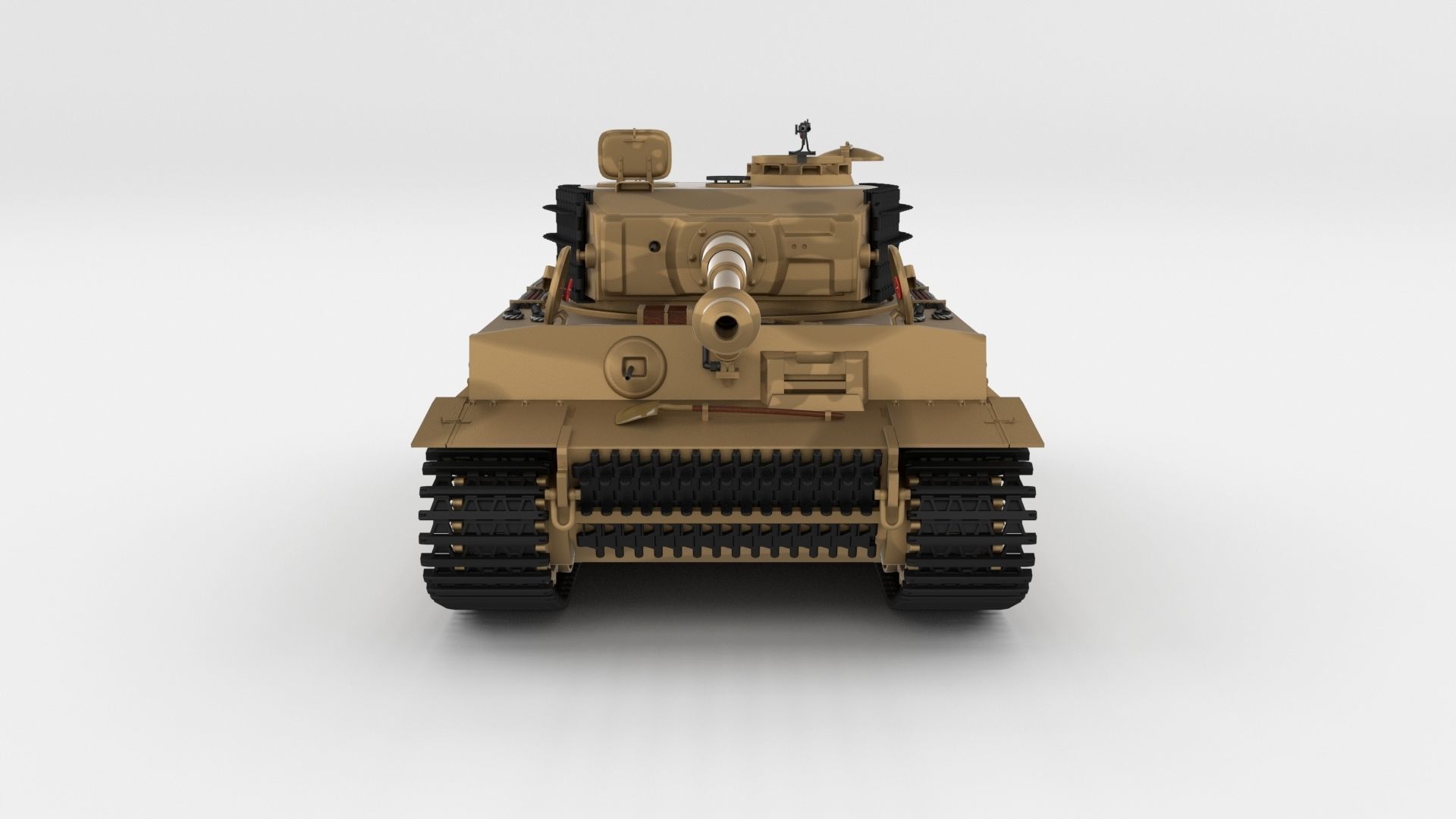 Eastern Front Armor Pack with Interior and Engine Bay v2 3D model_76