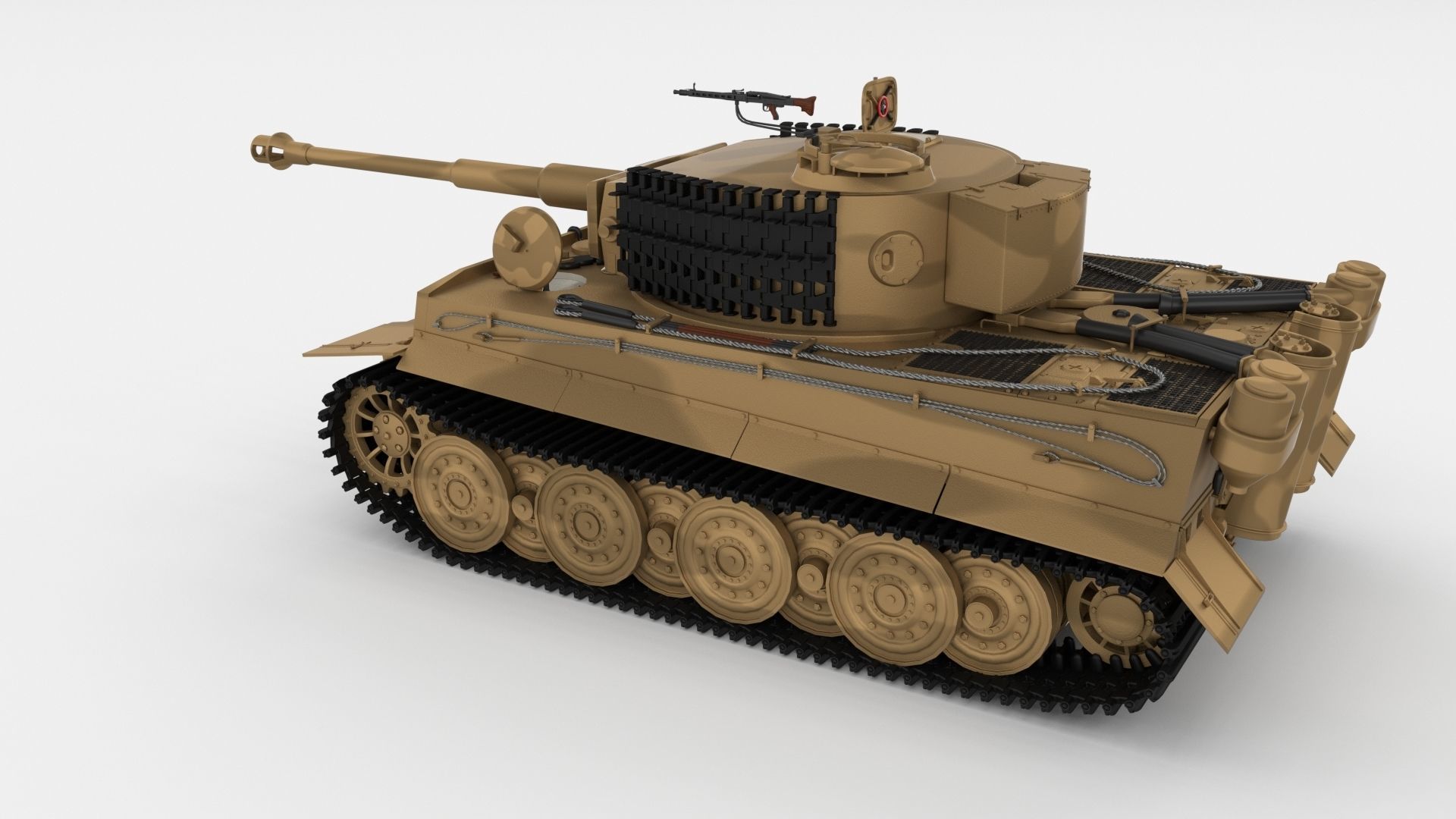 Eastern Front Armor Pack with Interior and Engine Bay v2 3D model_107