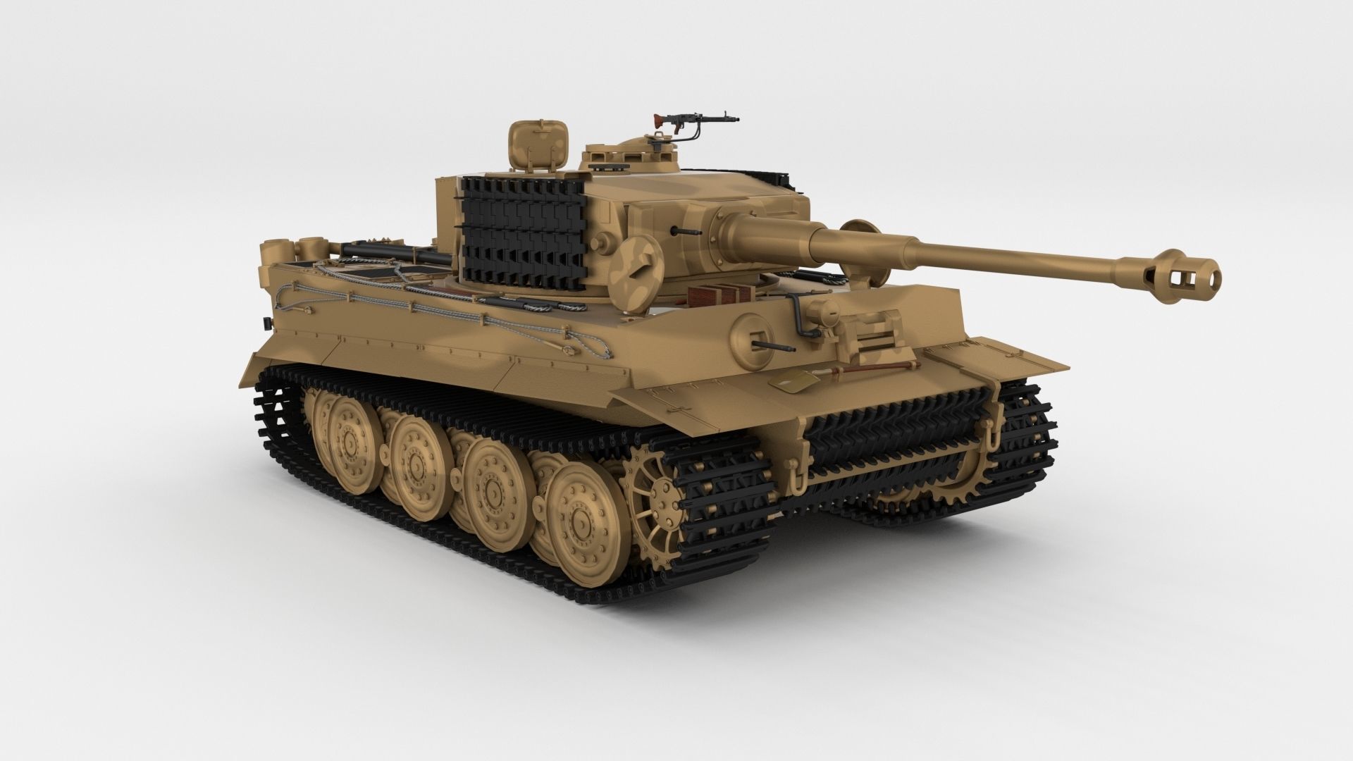 Eastern Front Armor Pack with Interior and Engine Bay v2 3D model_100