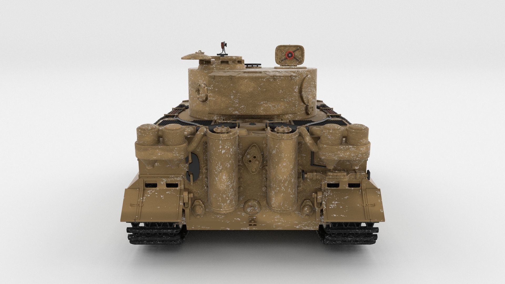 Eastern Front Armor Pack with Interior and Engine Bay v2 3D model_32