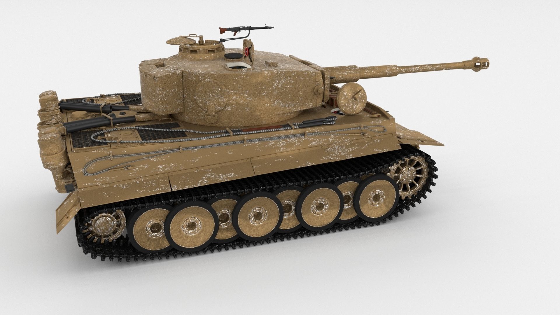 Eastern Front Armor Pack with Interior and Engine Bay v2 3D model_113