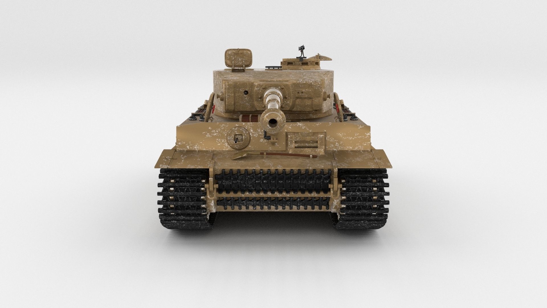 Eastern Front Armor Pack with Interior and Engine Bay v2 3D model_78