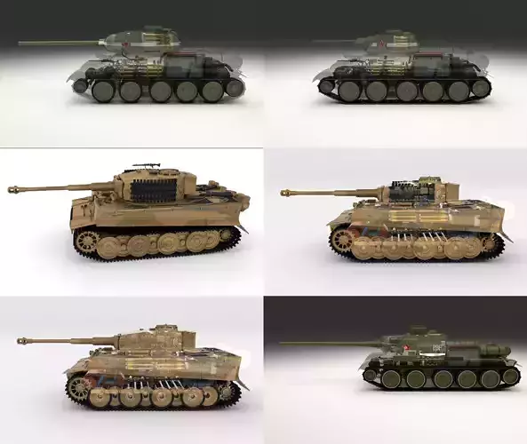 Eastern Front Armor Pack with Interior and Engine Bay v2