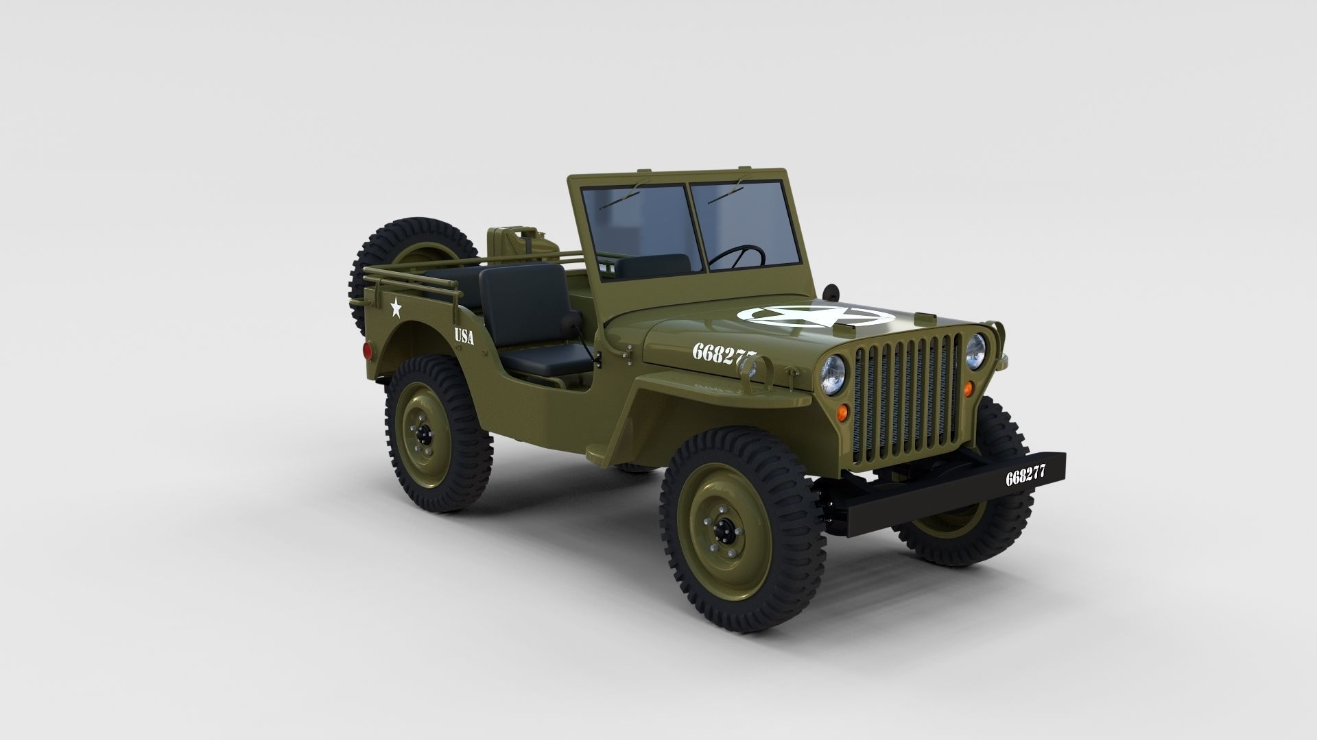Full WW2 Pack 3D model_63