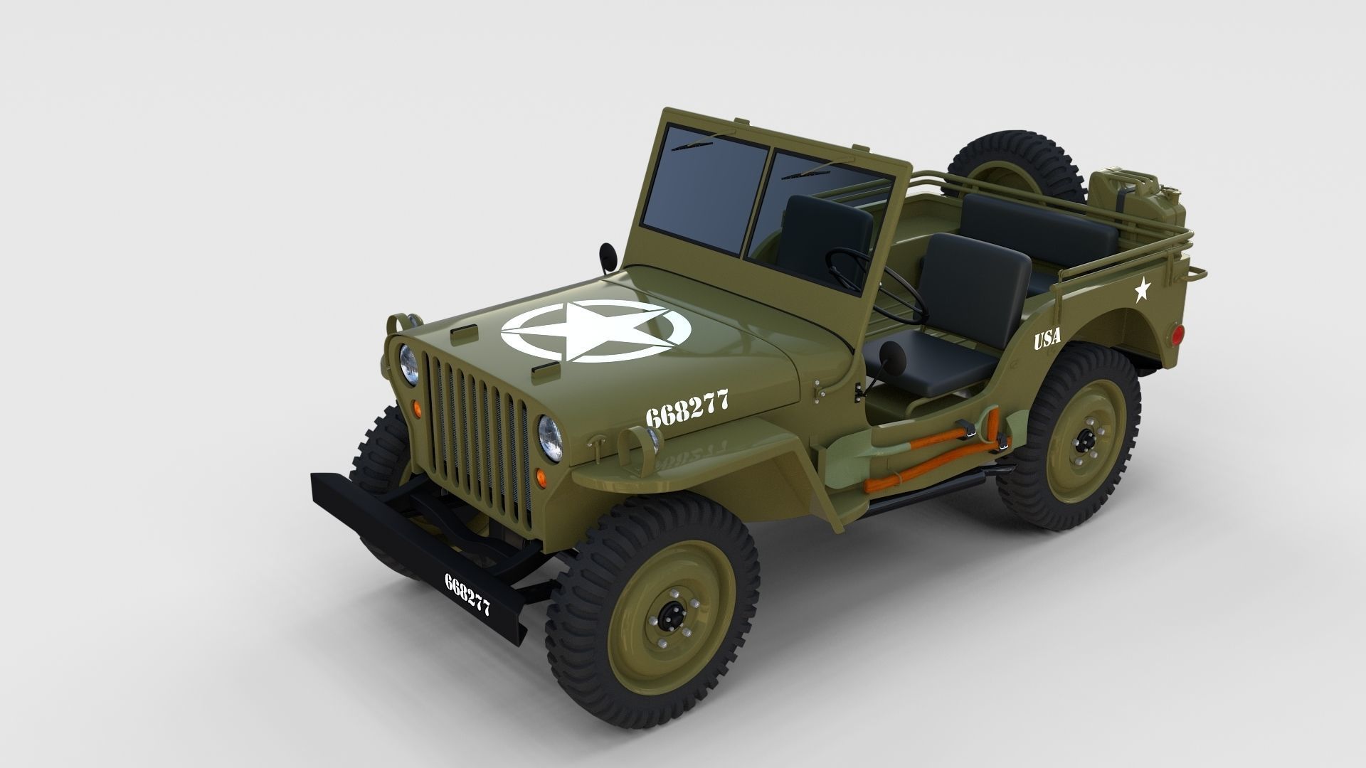 Full WW2 Pack 3D model_6