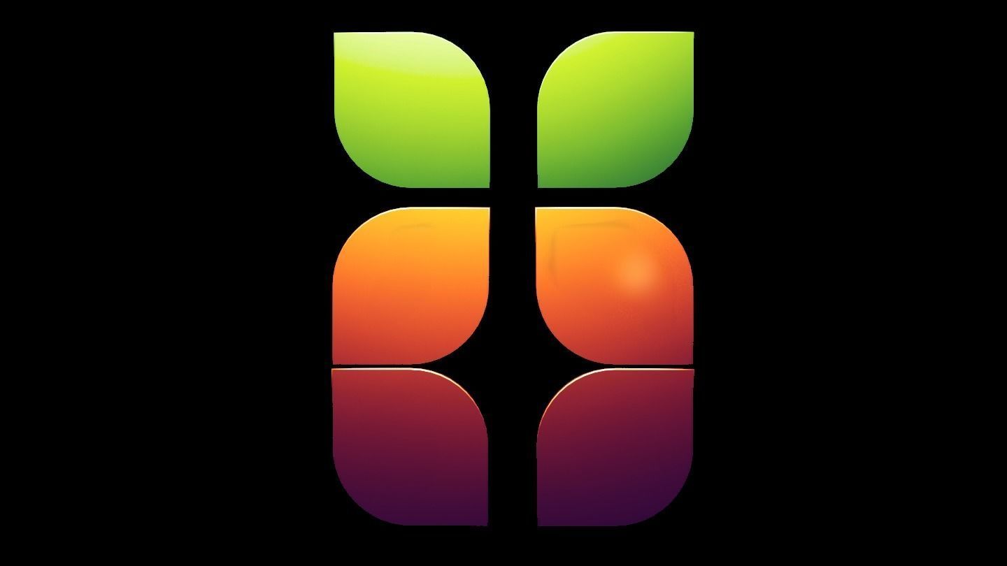 App Logo 3D 3D model_1
