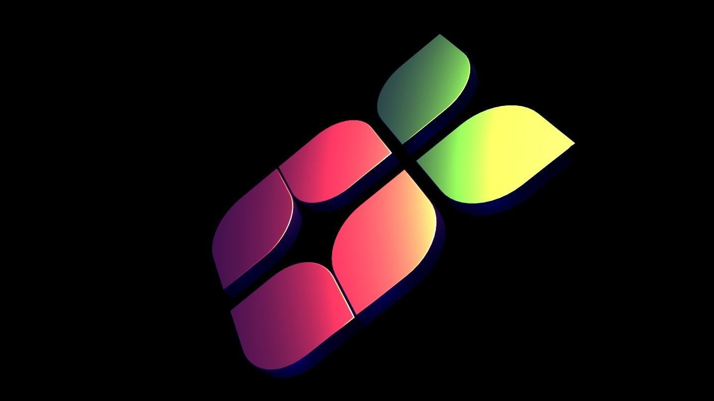 App Logo 3D 3D model_4