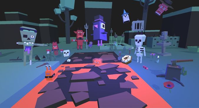 Pigeon Game Assets Low-poly 3D model