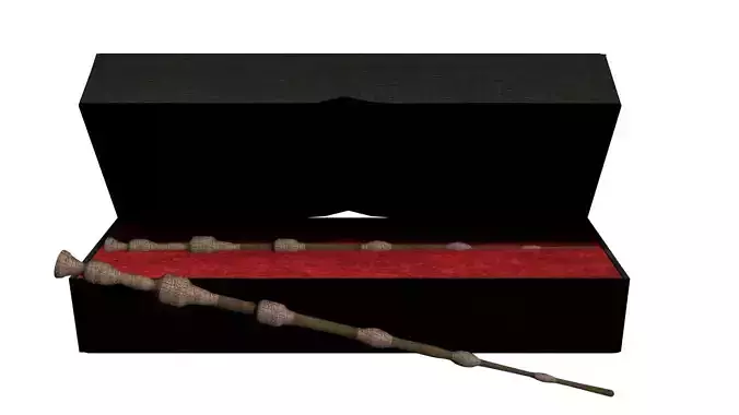 Albus Dumbeldor wand 3D model