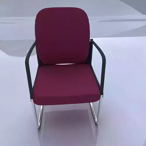 Chair office with frame