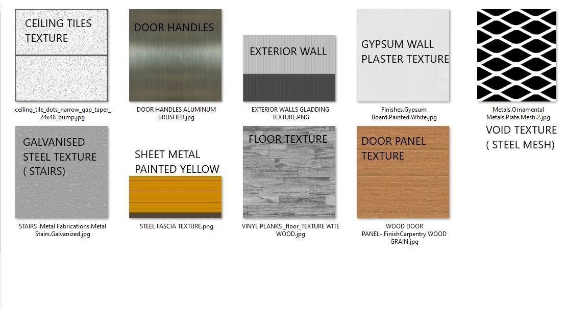 Construction Site Trailer On Running Steel Frame 12 x 60 ft Low-poly 3D model_8