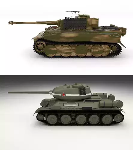 T34-85 Tiger Tank Late Pack