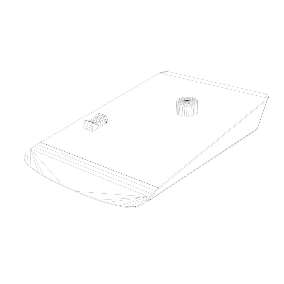 Presonus Faderport V2 DAW Controller Recording Studio Mixer Low-poly 3D model_5