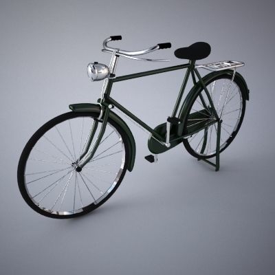 China Phoenix Bicycle Low-poly 3D model_6