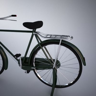 China Phoenix Bicycle Low-poly 3D model_4