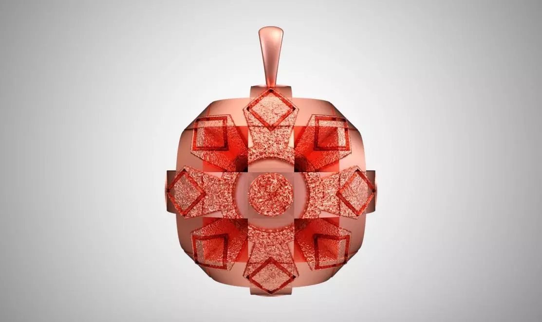 Glint Necklace 3D print model