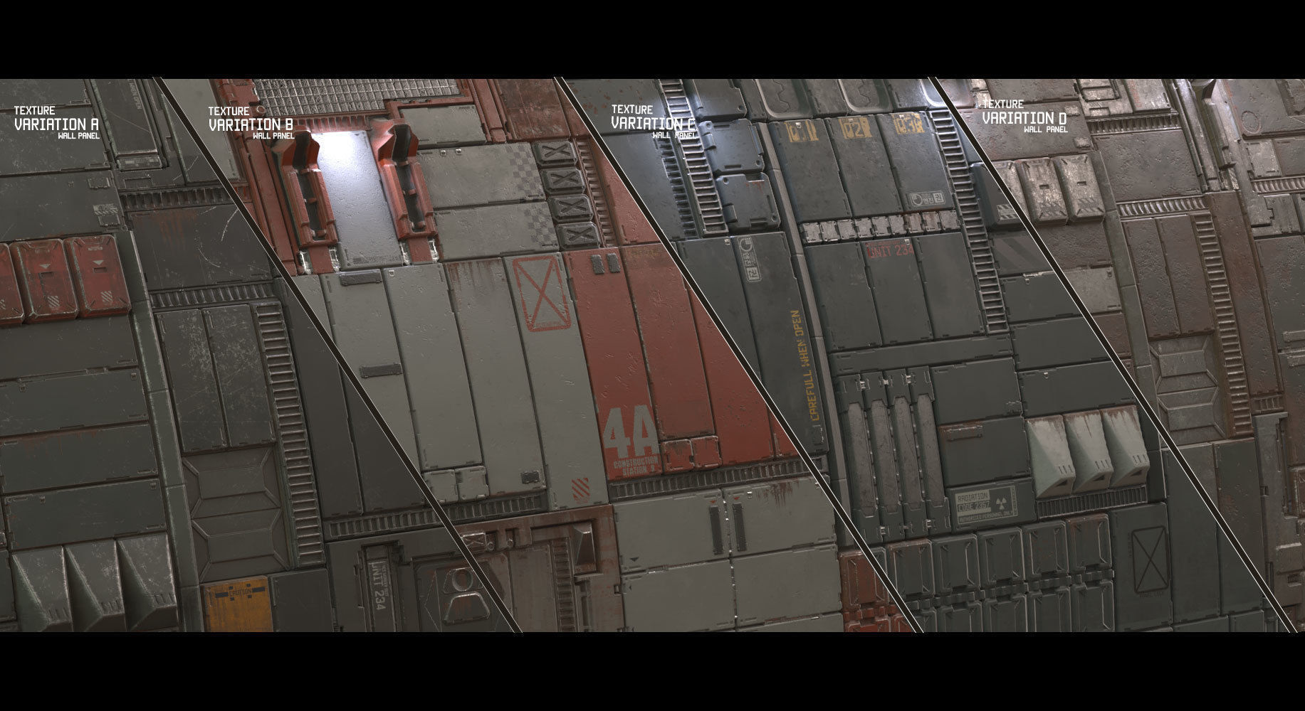 Scifi Wall Panel Texture Set E Texture_1