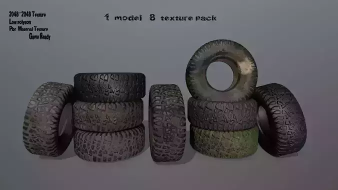 Tire 4 tyres pack