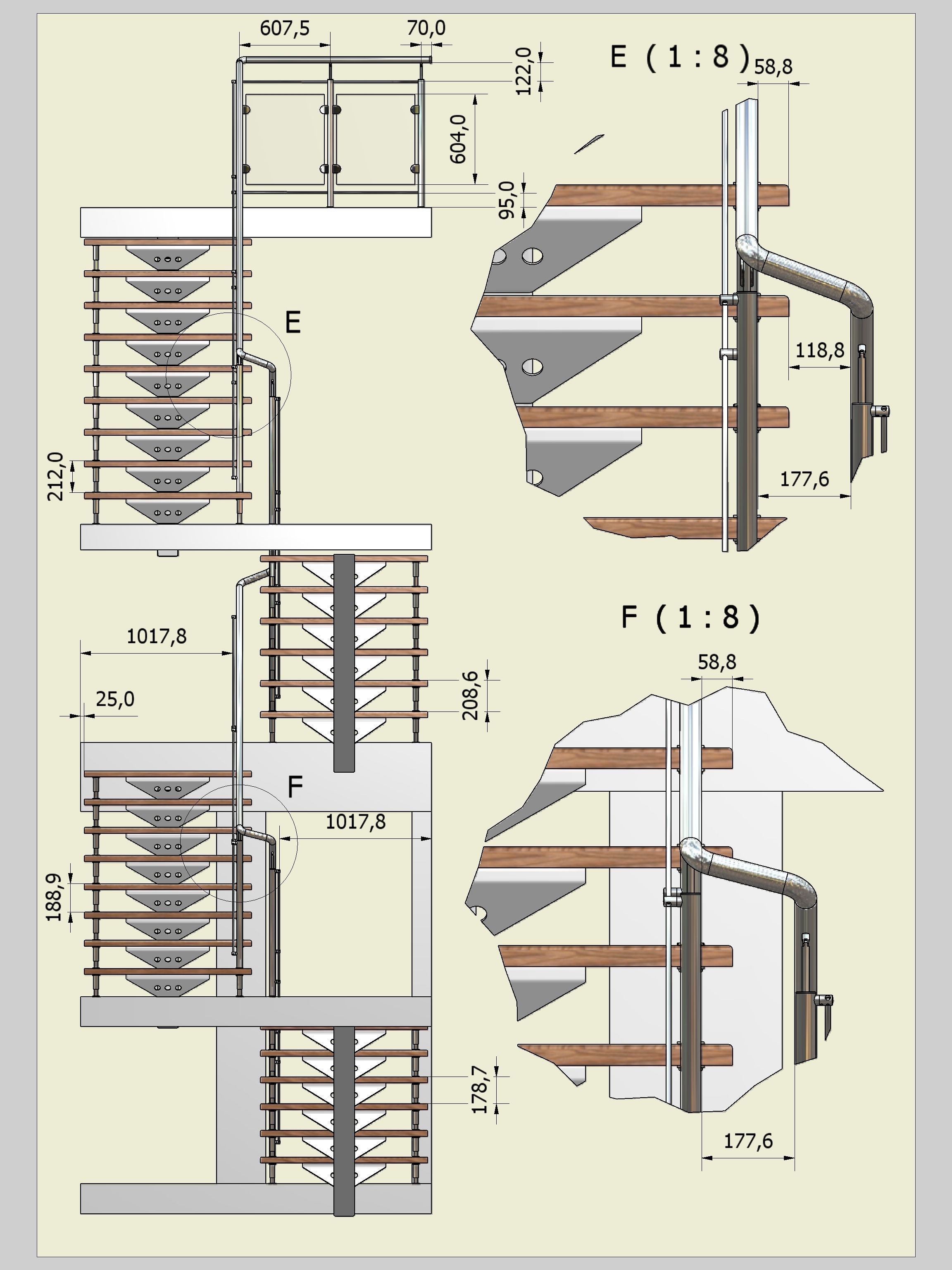 Stairs Free 3D model_1