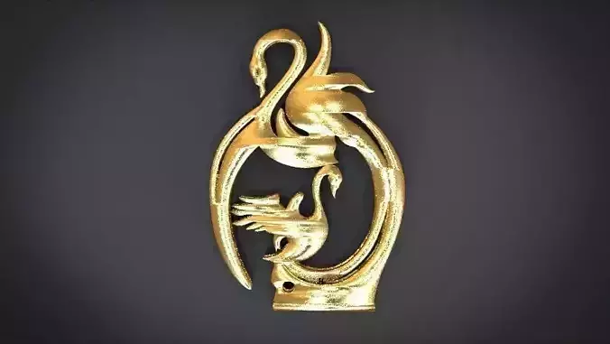 Unique Pendant with stylish decoration frame