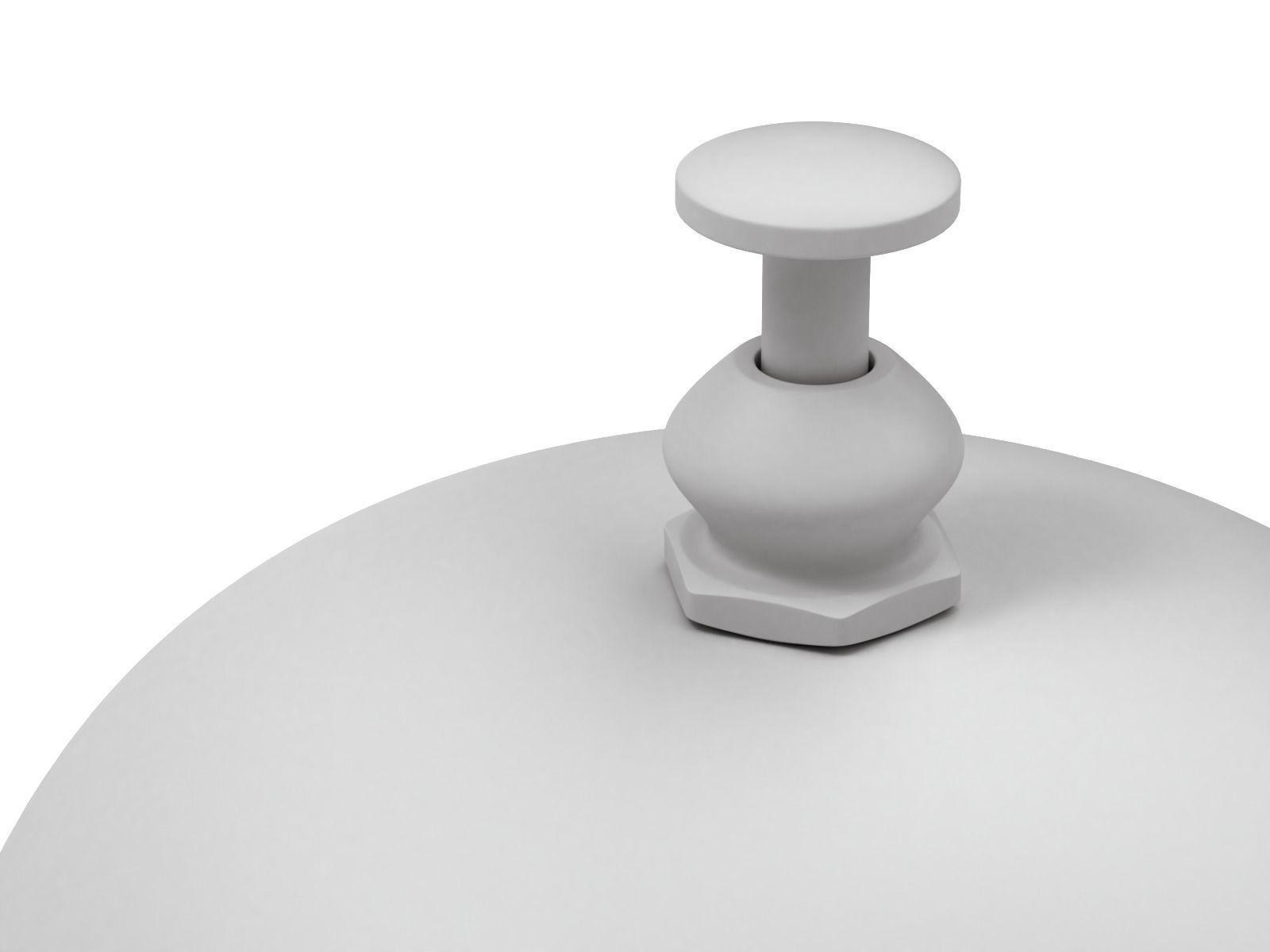 Reception  Bell with Sign 3D model_11