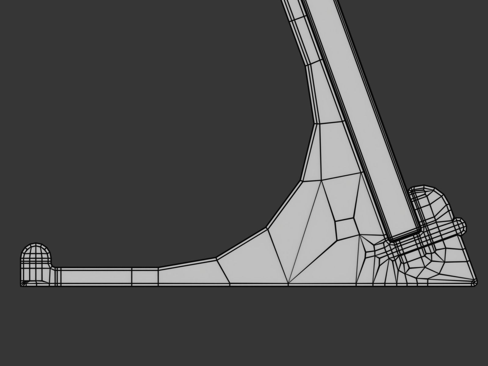 Reception  Bell with Sign 3D model_15