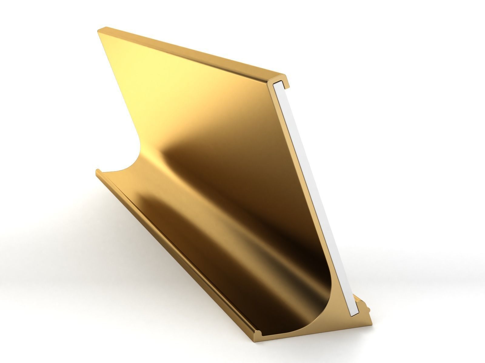 Reception  Bell with Sign 3D model_2