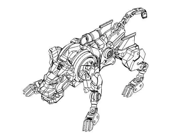 Project Voltron-Yellow 3D print model