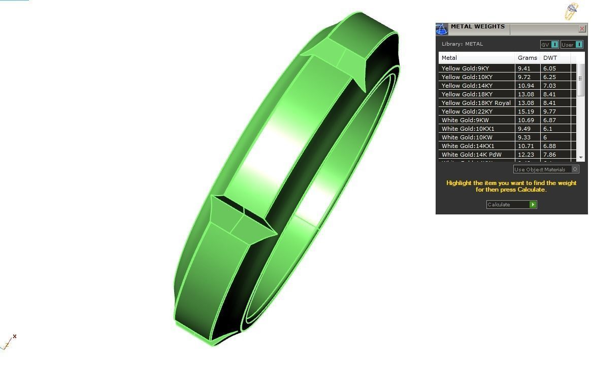 Wedding Band -5 3D print model_4