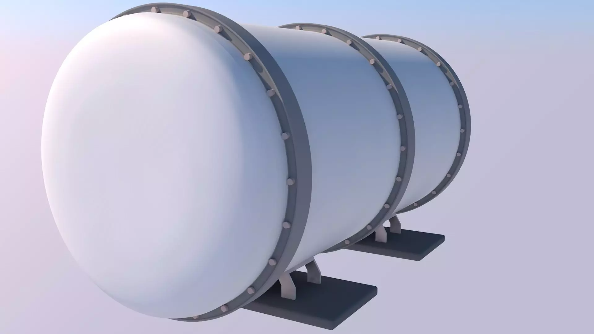 Tanker tank Free 3D model