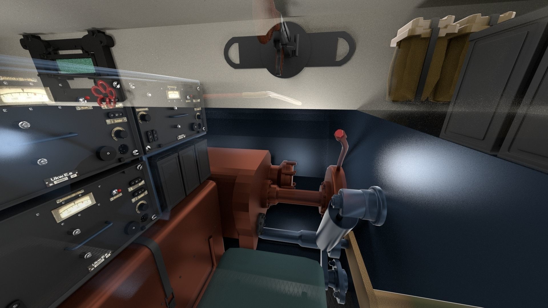 T34-85 Tiger Tank Late Pack with Interior 3D model_53