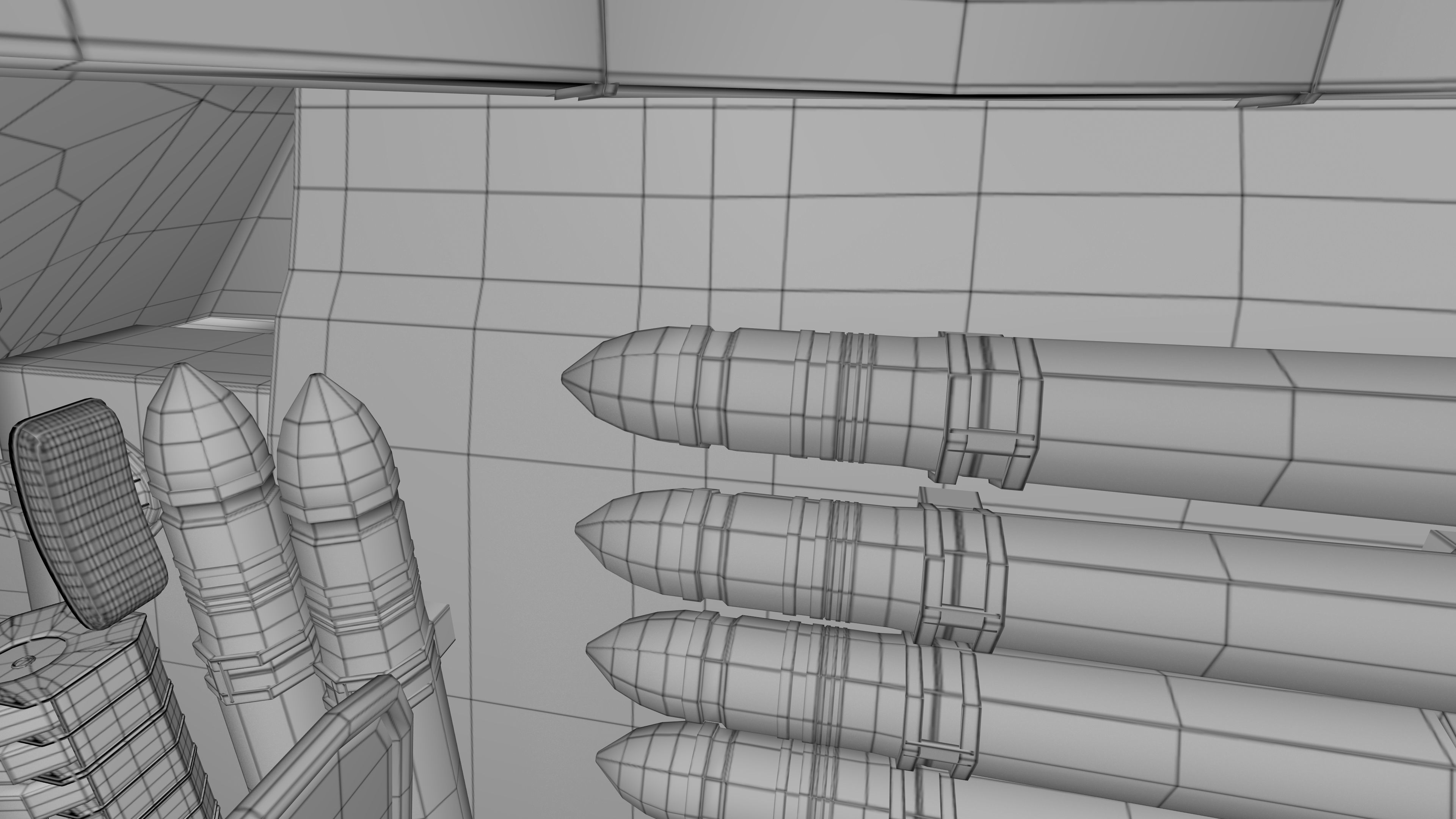 T34-85 Tiger Tank Late Pack with Interior 3D model_26