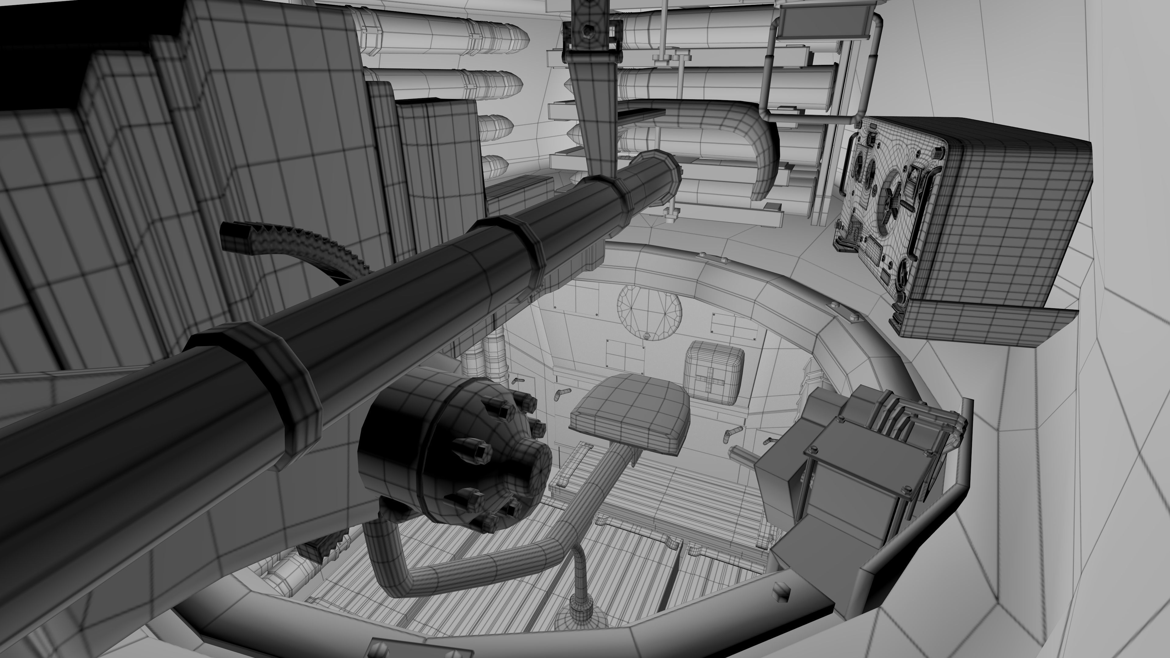 T34-85 Tiger Tank Late Pack with Interior 3D model_18