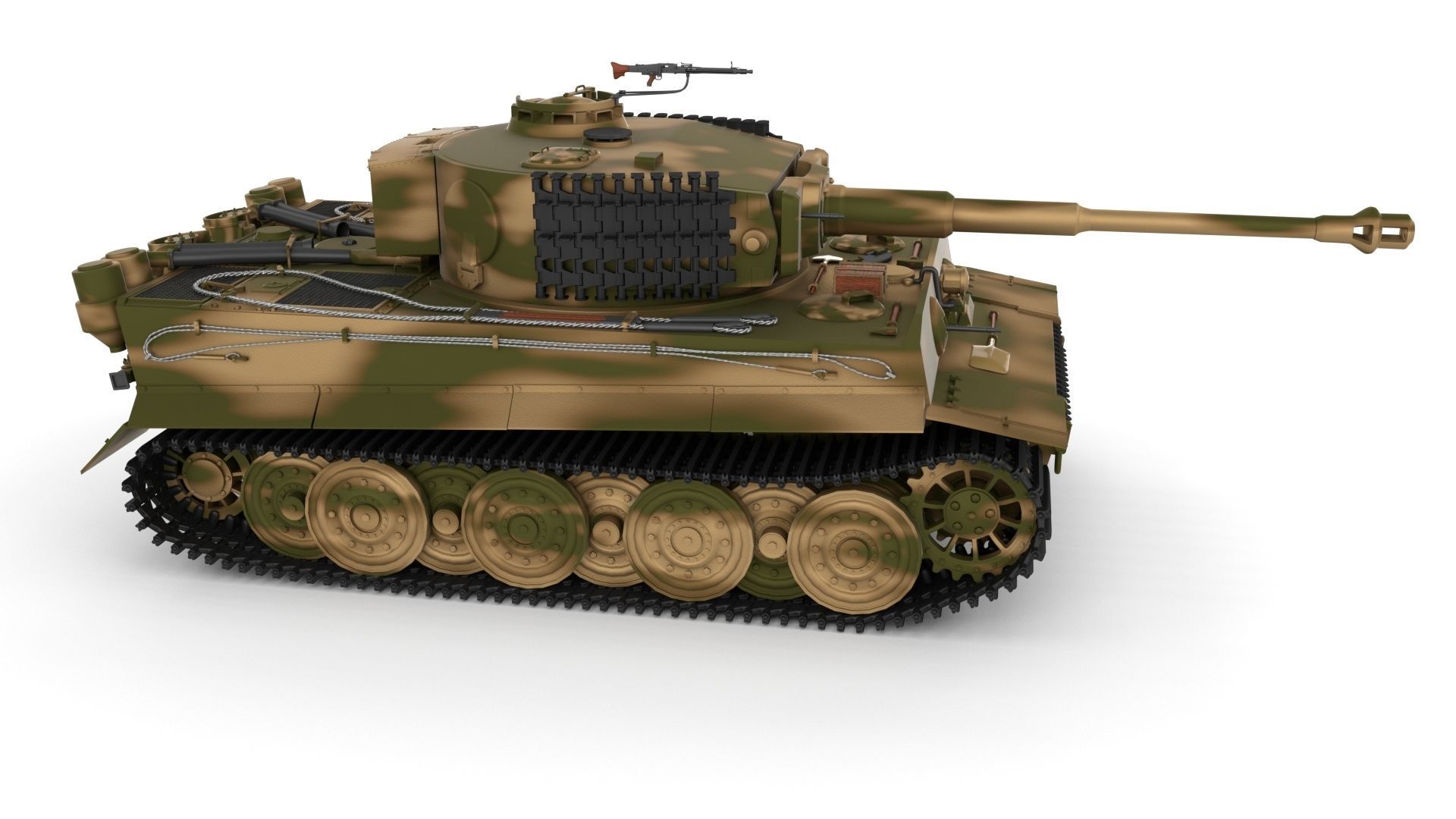 T34-85 Tiger Tank Late Pack with Interior 3D model_34