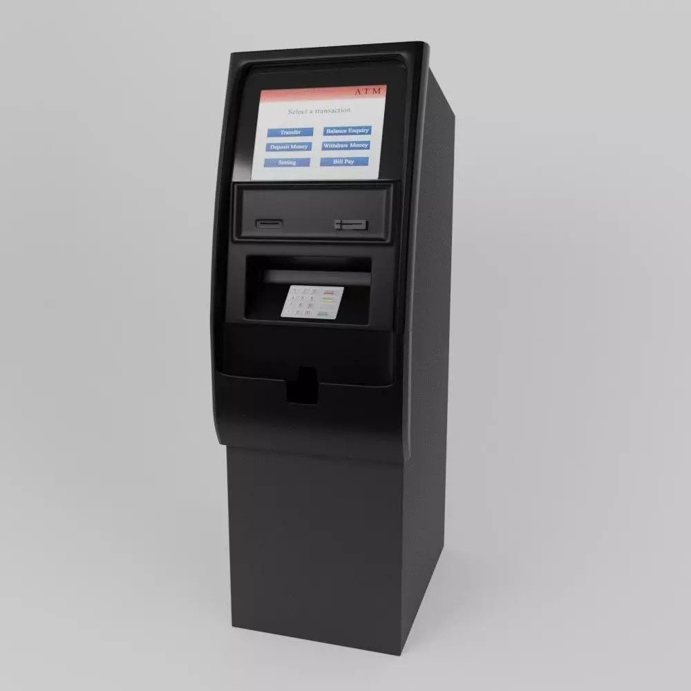 ATM Machine 3D model_0