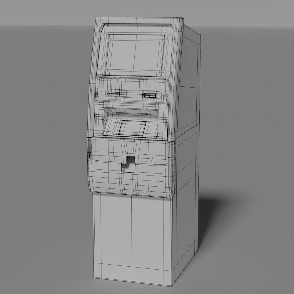 ATM Machine 3D model_2