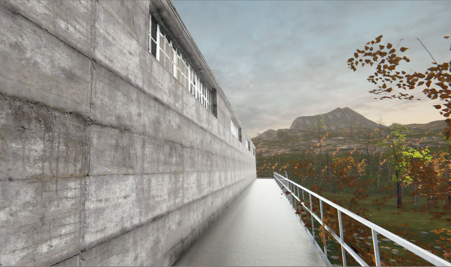 Industrial Building 4 Low-poly 3D model_11