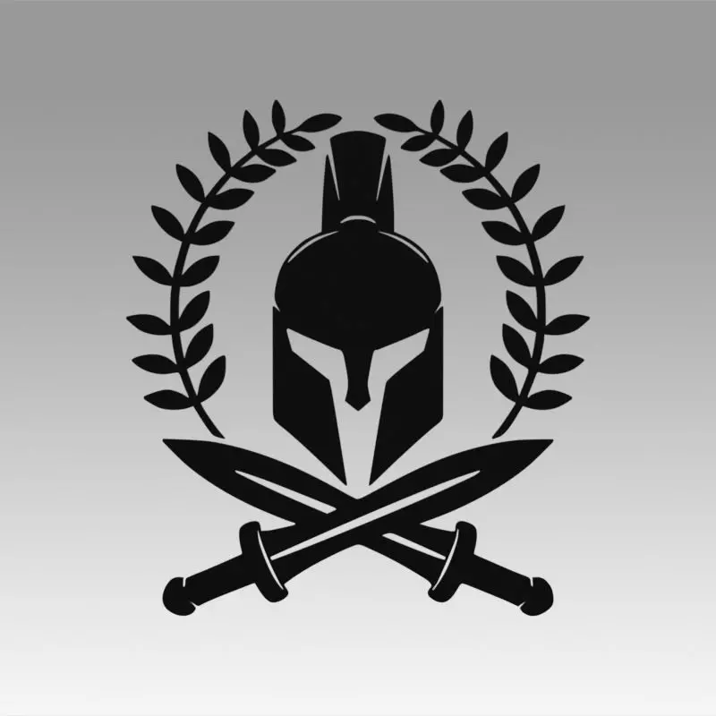 Spartan logo 3D model