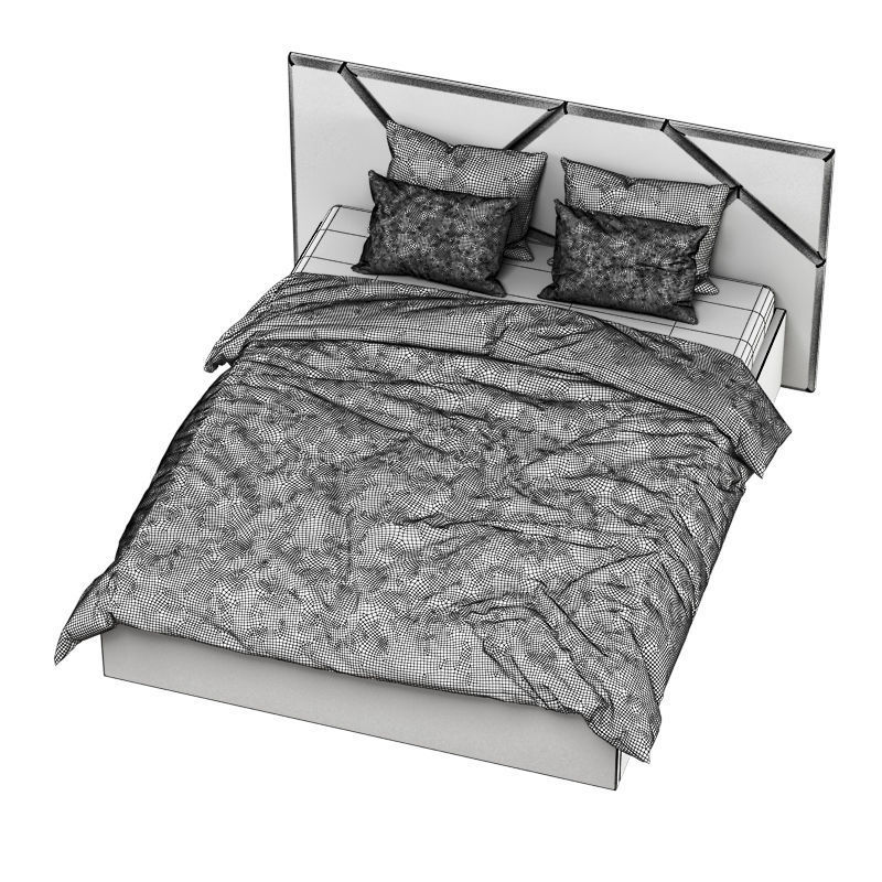 Bed Arden 3D model_9