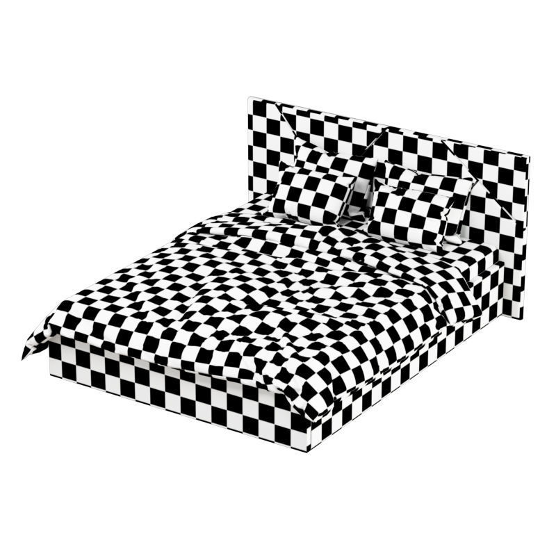 Bed Arden 3D model_8