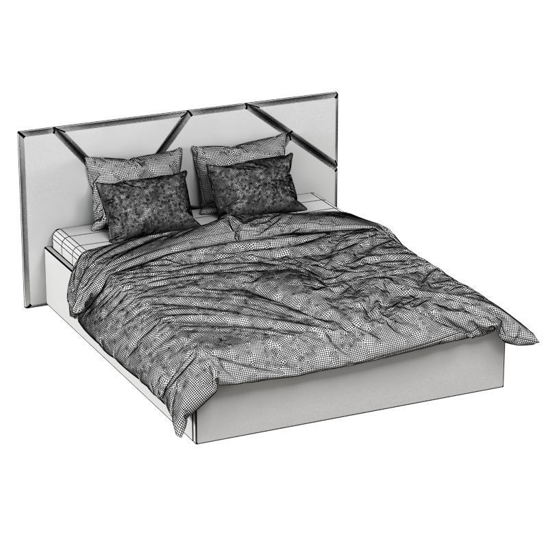 Bed Arden 3D model_7