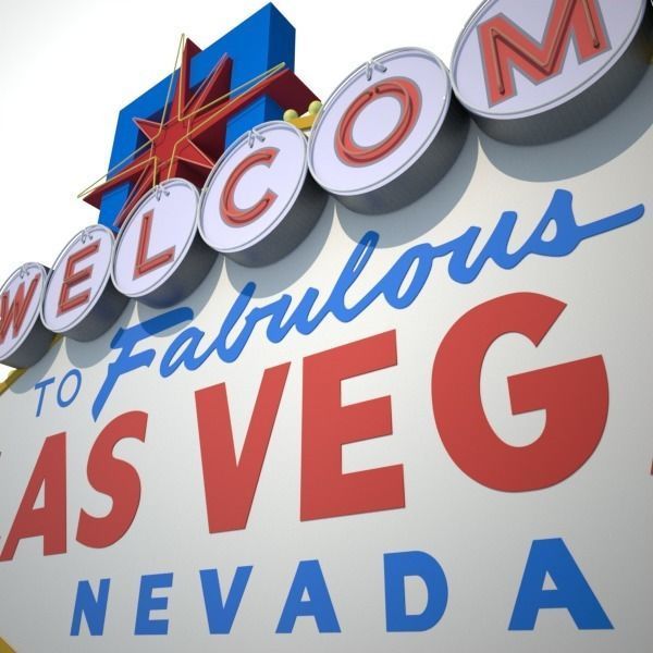 Las Vegas Sign 3D model_11
