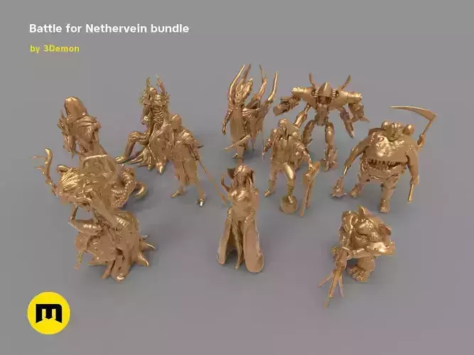 Nethervain bundle 3D print model