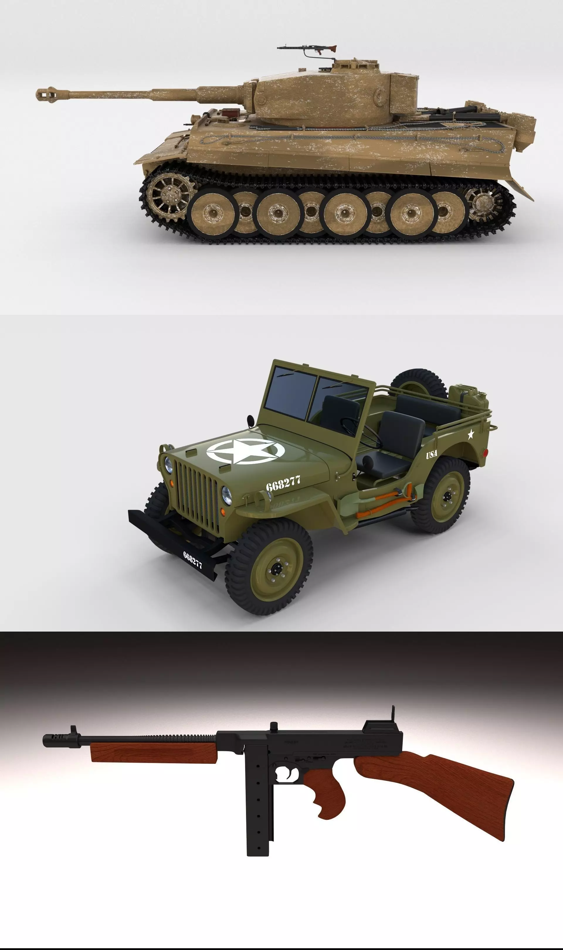 Western Front Pack 3D model