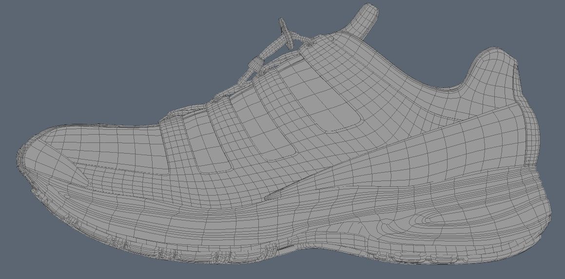 Running Shoe 3D model_12