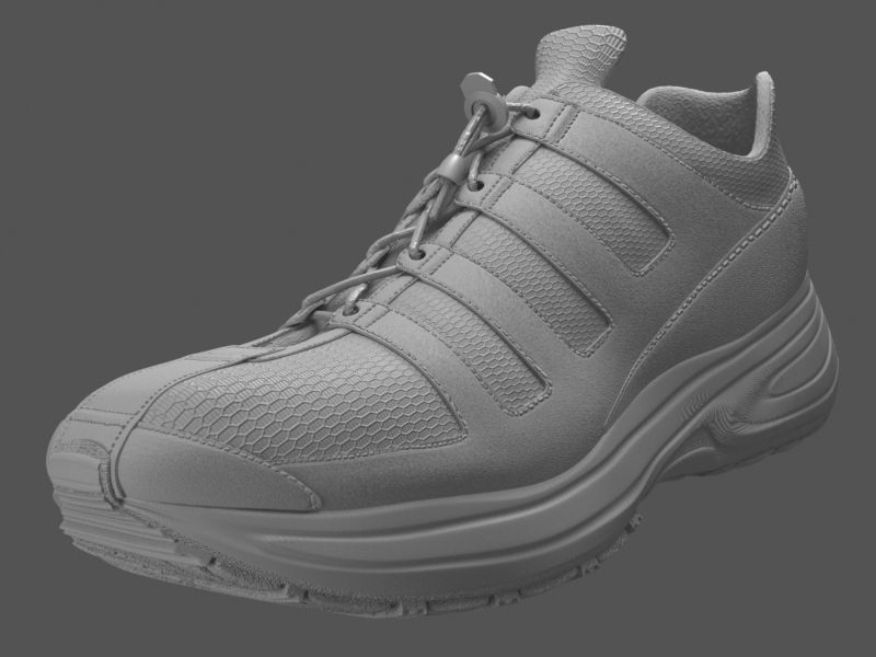 Running Shoe 3D model_14